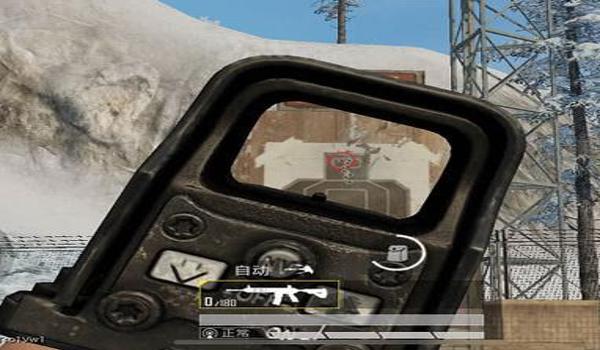 和平精英辅助瞄准怎么画