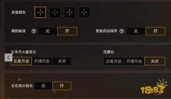 和平精英技能辅助怎么设置