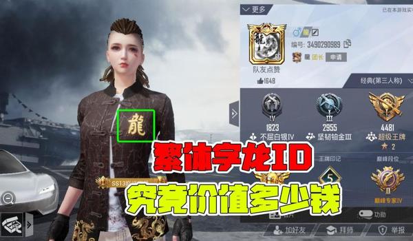 和平精英辅助id名字大全